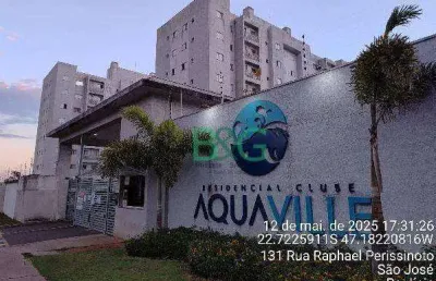 Apartamento com 2 dormitórios à venda, 46 m² por r$ 232.925 - joão aranha - paulínia/sp