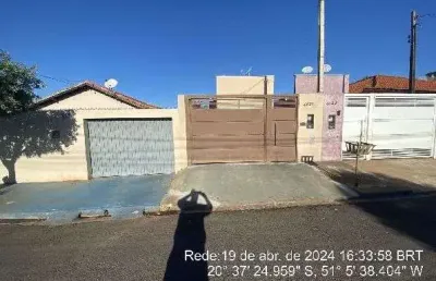 Casa com 2 dormitórios à venda, 69 m² por r$ 96.042 - colinas do tiete - pereira barreto/sp