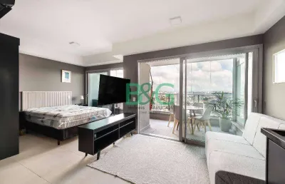 Apartamento com 1 dormitório, 36 m² - venda por r$ 800.000,00 ou aluguel por r$ 5.250,00/mês - butantã - são paulo/sp