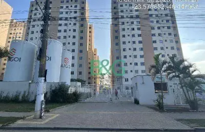 Apartamento com 1 dormitório à venda, 48 m² por r$ 136.200,00 - vila carmosina - são paulo/sp