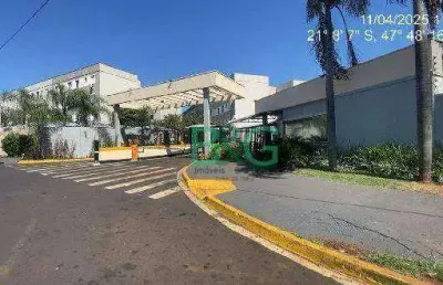 Apartamento com 2 dormitórios à venda, 42 m² por r$ 112.676 - ipiranga - ribeirão preto/sp
