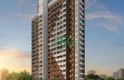 Apartamento com 1 dormitório à venda, 30 m² por r$ 330.000 - brooklin paulista - são paulo/sp