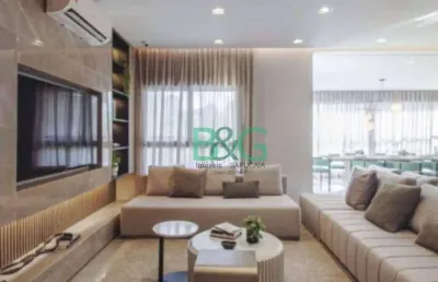Apartamento com 4 dormitórios à venda, 182 m² por r$ 2.300.000 - vila firmiano pinto - são paulo/sp