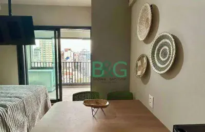 Studio com 1 dormitório para alugar, 24 m² por r$ 4.565,00/mês - paraíso - são paulo/sp