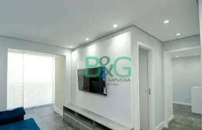 Apartamento com 2 dormitórios para alugar, 64 m² por r$ 5.240,00/mês - parque da vila prudente - são paulo/sp