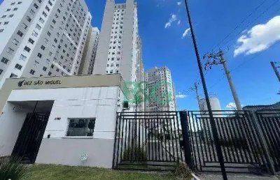 Apartamento com 2 dormitórios à venda, 35 m² por r$ 187.425 - guaianazes - são paulo/sp