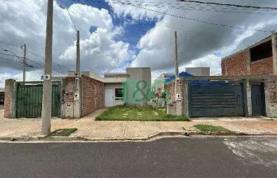 Casa com 2 dormitórios à venda, 44 m² por r$ 155.685,37 - santa iria - ribeirão preto/sp