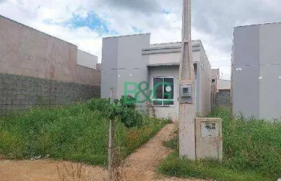 Casa com 2 dormitórios à venda, 44 m² por r$ 120.882,70 - santa iria - ribeirão preto/sp