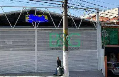 Galpão para alugar, 390 m² por r$ 24.200/mês - mooca - são paulo/são paulo