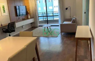 Apartamento com 3 dormitórios para alugar, 100 m² por r$ 13.656,00/mês - brooklin - são paulo/sp