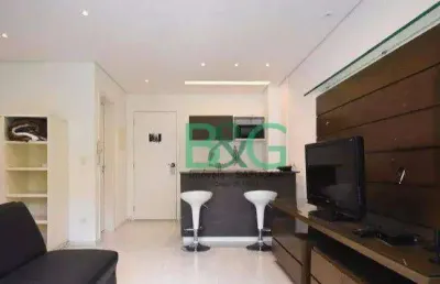 Studio com 1 dormitório para alugar, 35 m² por r$ 3.490/mês - jardim ampliação - são paulo/sp