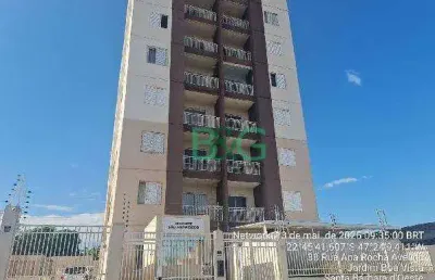 Apartamento com 2 dormitórios à venda, 48 m² por r$ 220.147 - jardim bela vista - santa bárbara d'oeste/sp
