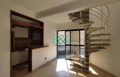 Apartamento duplex com 1 dormitório à venda, 60 m² por r$ 459.000 - aclimação - são paulo/sp