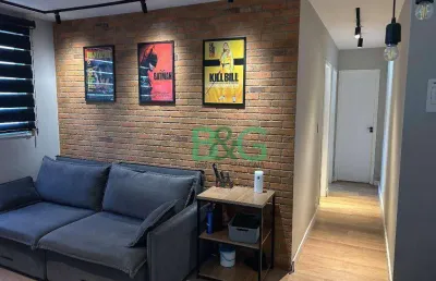 Apartamento com 2 dormitórios para alugar, 45 m² por r$ 4.270/mês - belém - são paulo/sp