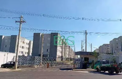 Apartamento com 2 dormitórios à venda, 42 m² por r$ 162.268 - recreio alvorada - santa bárbara d'oeste/sp