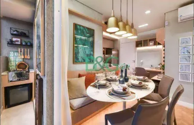 Apartamento com 2 dormitórios à venda, 49 m² por r$ 405.600,00 - jaguaré - são paulo/sp