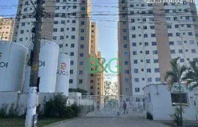 Apartamento com 2 dormitórios à venda, 48 m² por r$ 146.400 - vila carmosina - são paulo/sp