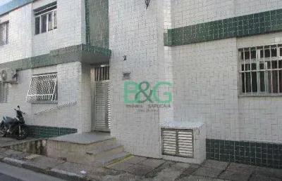 Apartamento com 3 dormitórios à venda, 59 m² por r$ 174.000 - aparecida - santos/sp