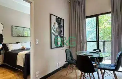Apartamento com 1 dormitório à venda, 32 m² por r$ 900.000,00 - vila olímpia - são paulo/sp