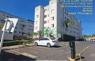 Apartamento com 1 dormitório à venda, 45 m² por r$ 111.000 - vossoroca - votorantim/sp