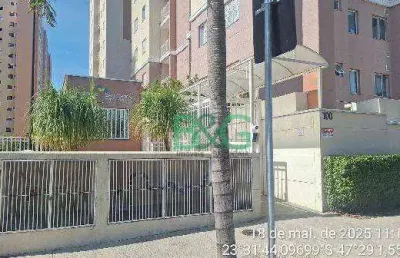 Apartamento com 2 dormitórios à venda, 56 m² por r$ 180.000 - jardim são carlos - sorocaba/sp