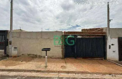 Casa com 2 dormitórios à venda, 45 m² por r$ 105.977 - parque das aroeiras ii - são josé do rio preto/sp
