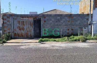 Casa com 2 dormitórios à venda, 45 m² por r$ 125.962 - parque residencial da fraternidade - são josé do rio preto/sp