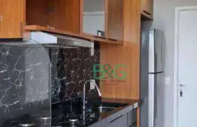 Studio com 1 dormitório, 29 m² - venda por r$ 365.000 ou aluguel por r$ 2.452/mês - parque vitória - são paulo/sp
