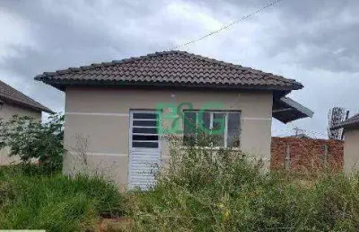 Casa com 2 dormitórios à venda, 44 m² por r$ 127.208 - residencial maria clara 2 - são josé do rio preto/sp