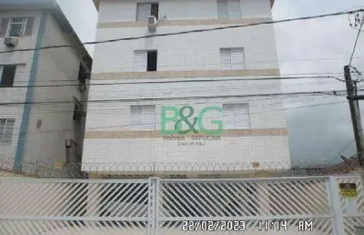 Apartamento com 1 dormitório à venda, 62 m² por r$ 235.568 - vila nossa senhora de fátima - são vicente/sp