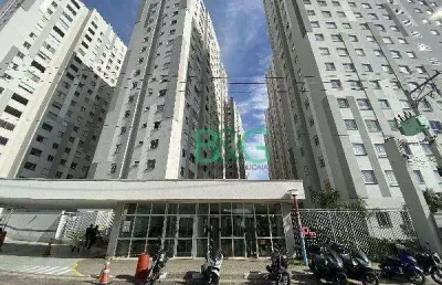 Apartamento com 2 dormitórios à venda, 36 m² por r$ 184.923 - vila das bandeiras - guarulhos/sp