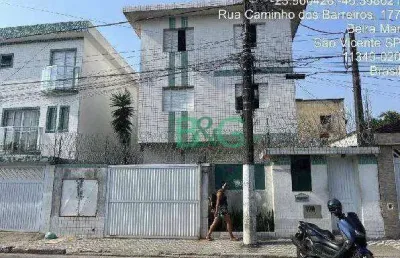 Apartamento com 1 dormitório à venda, 39 m² por r$ 205.241 - esplanada dos barreiros - são vicente/sp