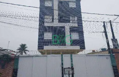 Apartamento com 1 dormitório à venda, 34 m² por r$ 195.042 - esplanada dos barreiros - são vicente/sp