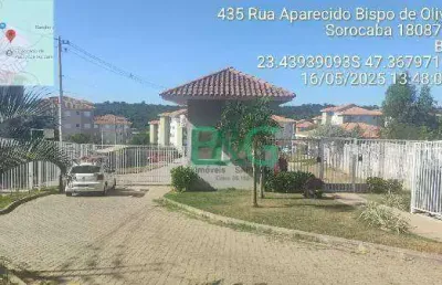 Apartamento com 2 dormitórios à venda, 49 m² por r$ 117.754 - aparecidinha - sorocaba/são paulo