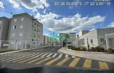 Apartamento com 2 dormitórios à venda, 96 m² por r$ 105.387 - aparecidinha - sorocaba/sp