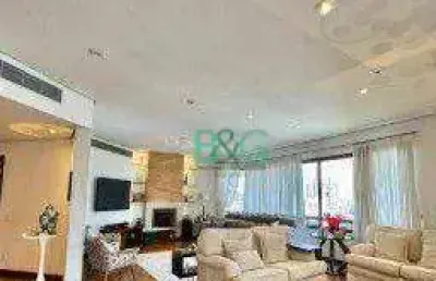 Cobertura com 4 dormitórios à venda, 449 m² por r$ 4.500.000,00 - vila suzana - são paulo/sp