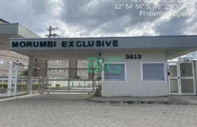 Apartamento com 2 dormitórios à venda, 44 m² por r$ 163.287 - crispim - pindamonhangaba/sp