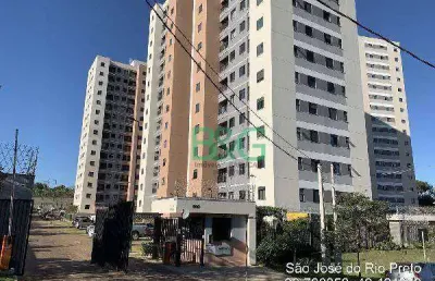 Apartamento com 2 dormitórios à venda, 49 m² por r$ 210.837 - jardim bianco - são josé do rio preto/sp