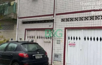 Casa com 2 dormitórios à venda, 39 m² por r$ 168.000 - jardim brasil ii - guarujá/sp