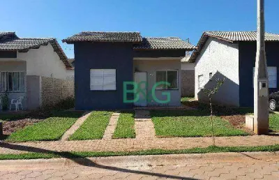 Casa com 2 dormitórios à venda, 51 m² por r$ 152.833 - jardim brasil - avaré/sp