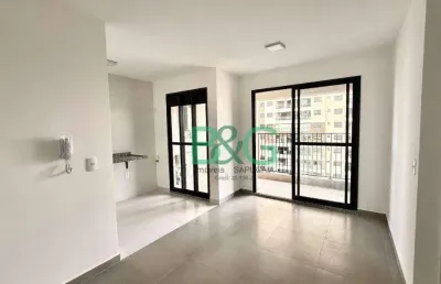 Apartamento com 2 dormitórios para alugar, 55 m² por r$ 4.200,00/mês - vila anastácio - são paulo/sp