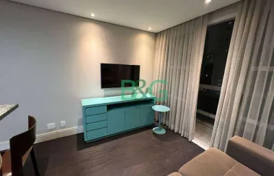Loft com 1 dormitório à venda, 50 m² por r$ 750.000 - moema - são paulo/sp