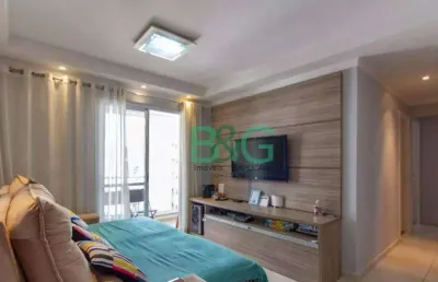 Apartamento com 3 dormitórios à venda, 78 m² por r$ 594.000 - vila invernada - são paulo/sp