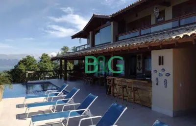 Casa com 9 dormitórios à venda, 910 m² por r$ 13.000.000,00 - siriúba - ilhabela/sp
