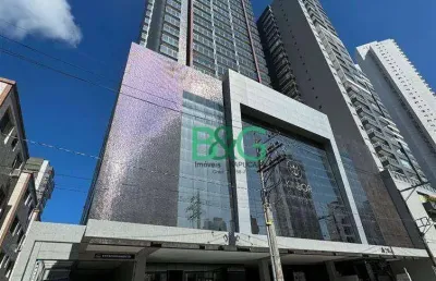 Sala para alugar, 38 m² por r$ 3.700/mês - boqueirão - praia grande/sp