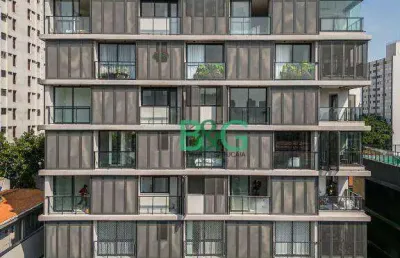 Studio com 1 dormitório à venda, 24 m² por r$ 381.645,00 - vila madalena - são paulo/sp