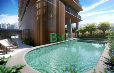 Studio com 1 dormitório à venda, 36 m² por r$ 434.636,21 - jardim vera cruz - são paulo/sp