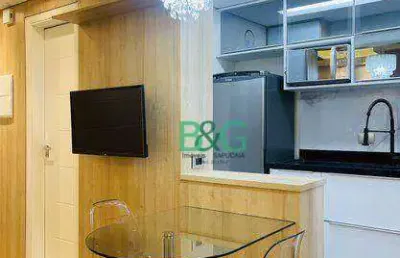 Apartamento com 1 dormitório para alugar, 35 m² por r$ 5.050,00/mês - bela vista - são paulo/sp