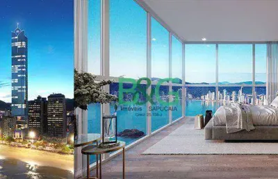 Apartamento à venda, 376 m² por r$ 16.110.000,00 - barra norte - balneário camboriú/sc