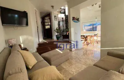 Apartamento com 4 dormitórios à venda, 500 m² por r$ 1.500.000,00 - vila júlia - guarujá/sp